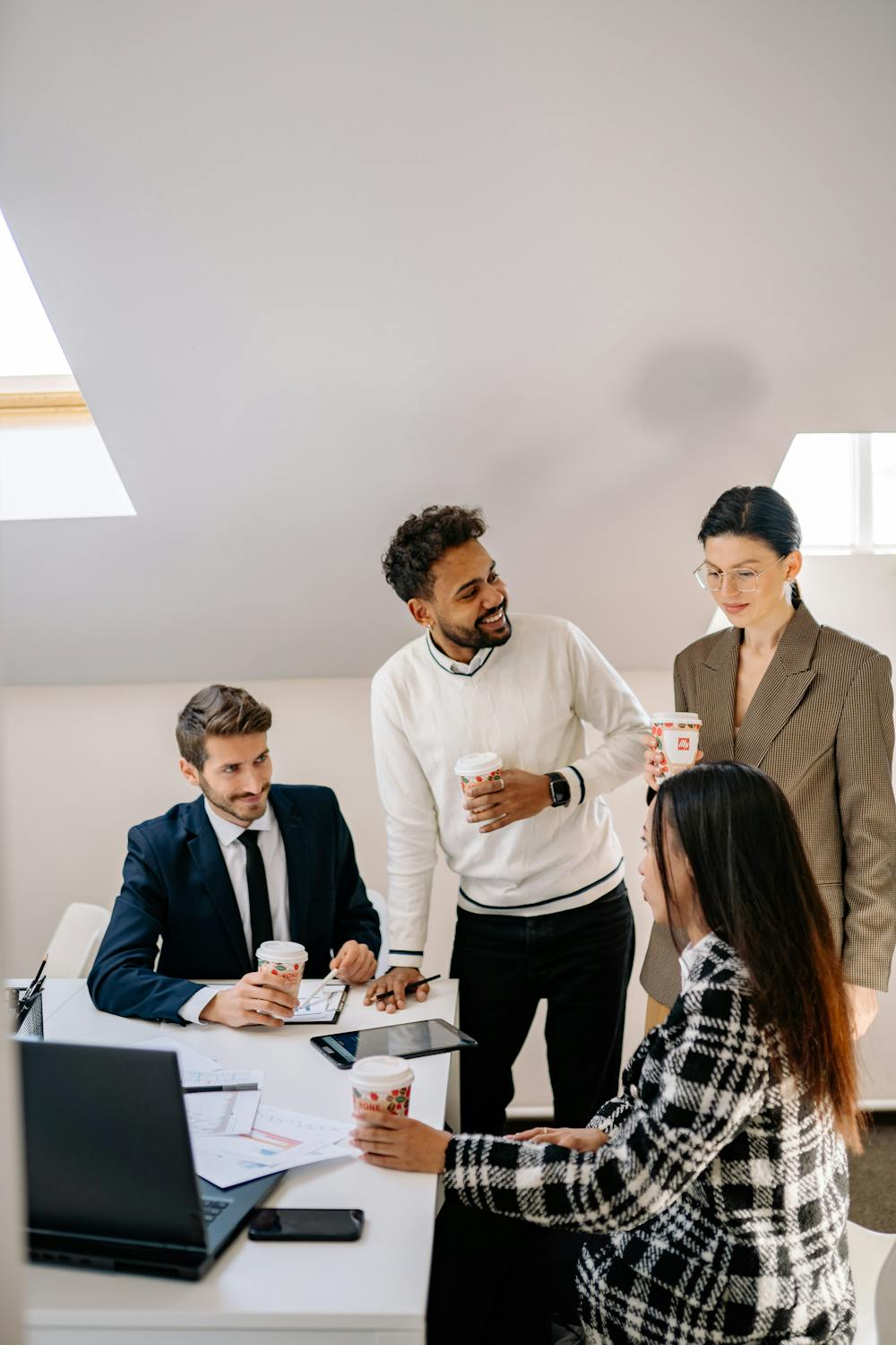 Person working on laptop
